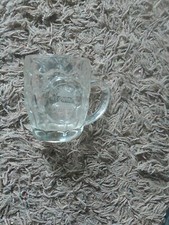 BUTCHERS ARMS HEPWORTH HALF PINT DIMPLE GLASS TANKARD NO CHIPS