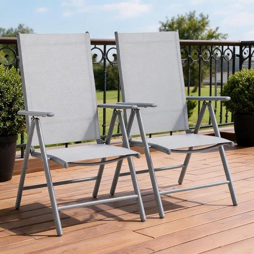 Set folding garden chairs - of,