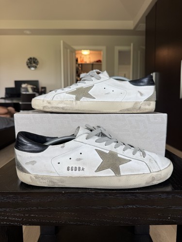 Golden goose superstar - goose, white