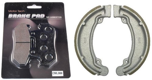 Front brake pads rear - pads, &