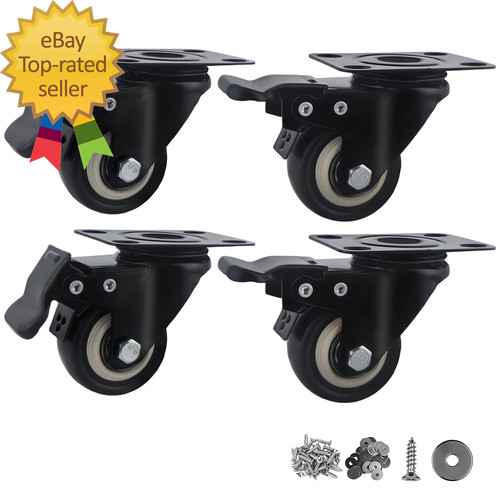 Inch caster wheels set 4 - 2,