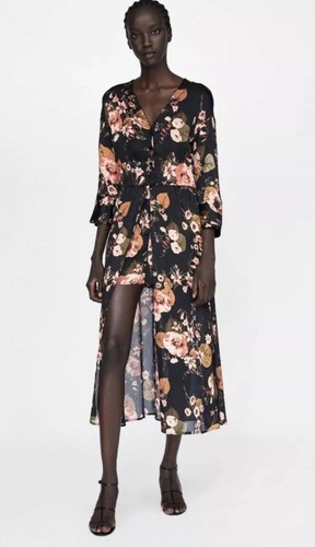 Zara summer dress black - zara,