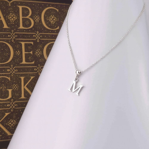 Personalized initial necklace - personalized,