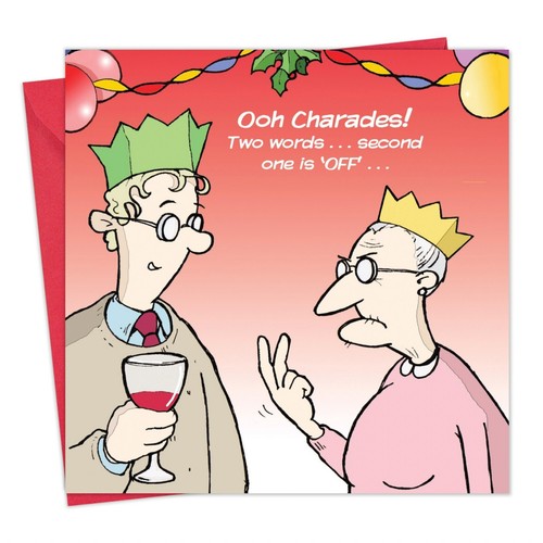 Merry christmas card with - merry,