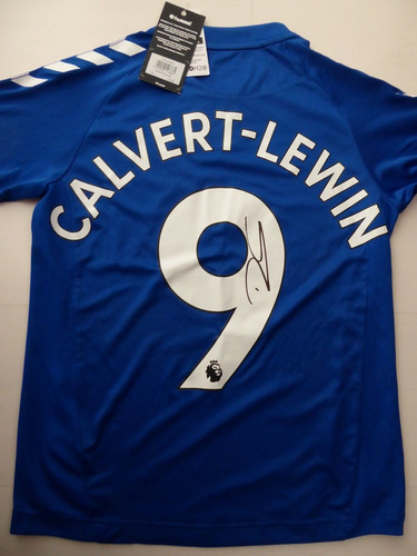 Dominic calvert lewin signed - dominic,