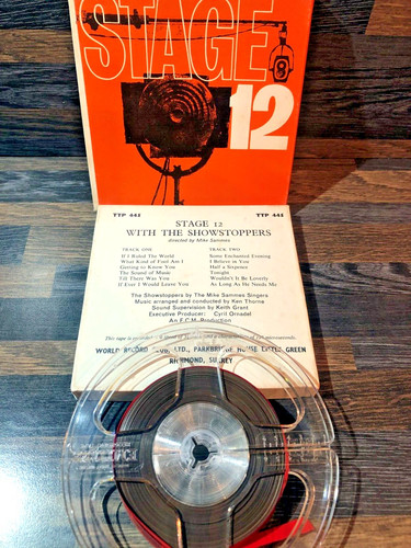 Original reel tape - original, to