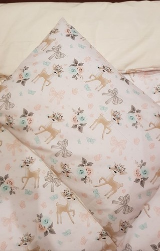 Handmade duvet and pillow plus