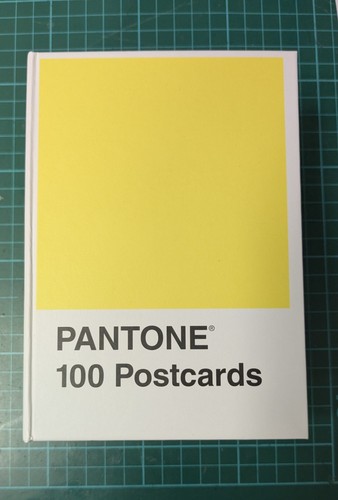 Pantone postcard box - pantone,