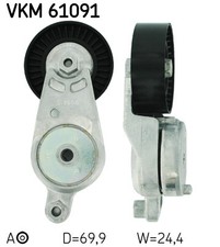 Left SKF VKM 61091 Belt Tensioner, V-ribbed belt for LEXUS,TOYOTA