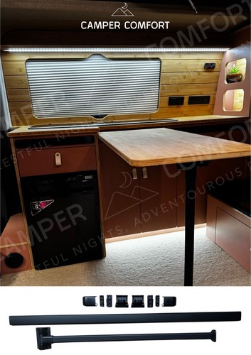 Campervan folding table leg - folding, &