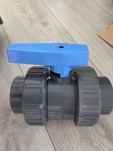 Comer pvc ball valve double - ball,