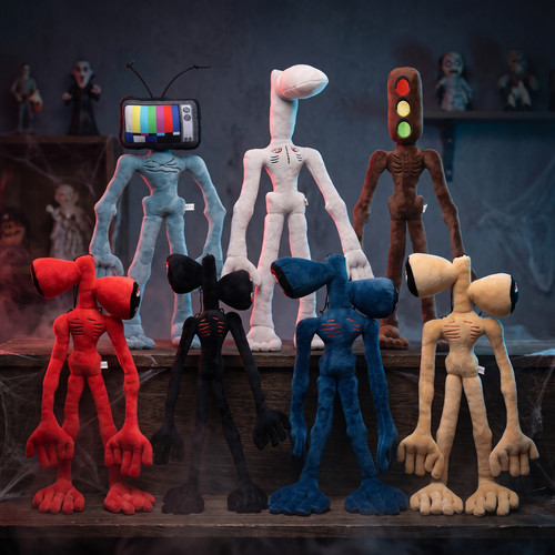 Siren head plush toy - head,