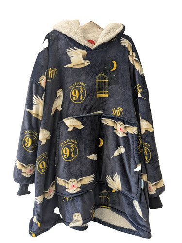 Oodie harry potter navy - oodie, hedwig