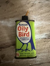 Vintage Oil Can, Ronson Oily