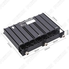 100W UHF 8 Cavity Duplexer N Connector FREE Tune Radio Repeater 400-520MHz 50Ω