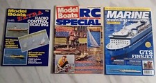 3 Model Boats