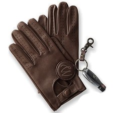Leather soft Lambskin Mens  Driving Gloves Retro style Comfort Chauffeur Fashion