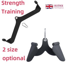 Lat Pull Down Attachment Handles Close Narrow Wide Grip Multi Gym Cables Machine