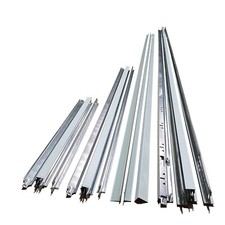 White Suspended Ceiling Grid Metal Frame System Kit 600mm x 600mm with tiles opt