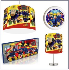 FIREMAN SAM Lampshade 12 " , Lamp ,Wall Art ,Wall Clock or Bundle Reusable