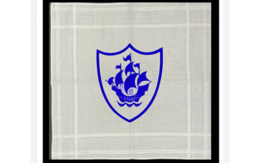 Blue peter badge handkerchief - badge,