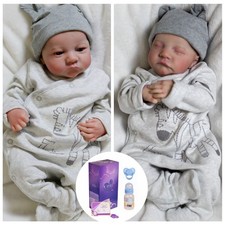 18" Alive Reborn Baby Dolls Twins Realistic Newborn Boy Real Life Doll Xmas Gift