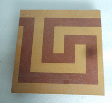 Encaustic hall floor - hall,