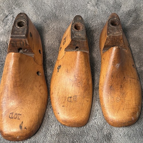 Vintage wooden shoe - wooden, last