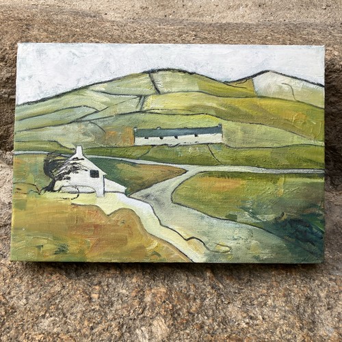 Original oil painting - , on