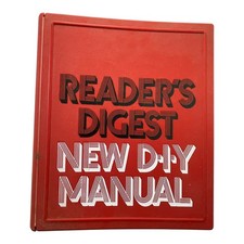 Reader's Digest New DIY Manual Vintage Ring Binder Home Improvement Guide