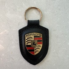 Genuine OEM Porsche Keyring Key Ring - Good Condition