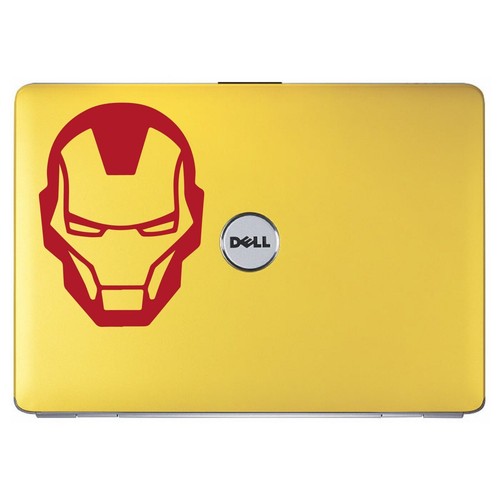 Iron man superhero head logo - head,