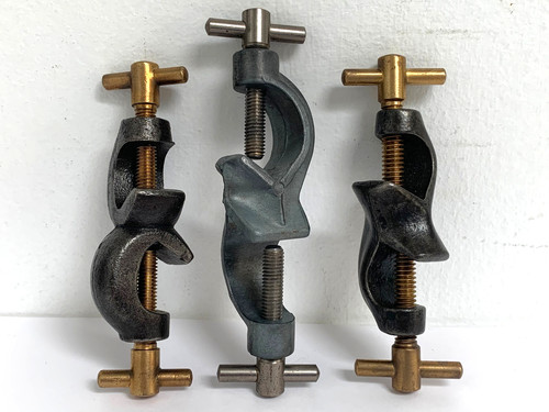 Vintage bosshead clamps - x,