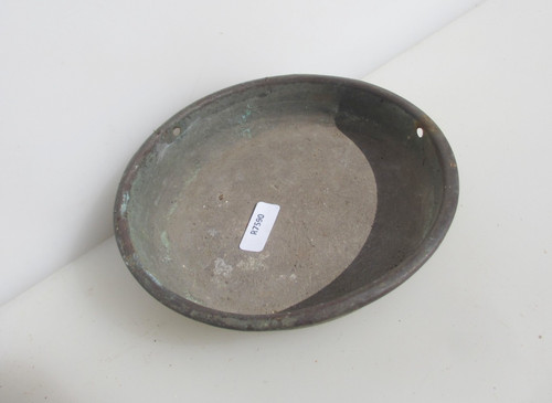 Victorian brass scale pan - brass,