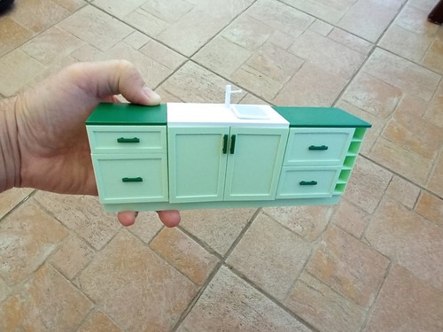 Dolls house kitchen sink - 1:12,