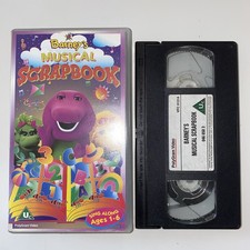 Barneys Musical Scrapbook Vhs Video Children’s