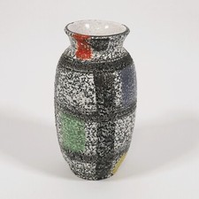 Vintage Bay Keramik West German Vase Teheran Bodo Mans MCM 1960's Lava Glaze