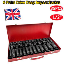 35 Pcs 1/2 Inch Drive Deep