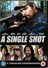 A Single Shot DVD (2014) Sam Rockwell, Rosenthal (DIR) cert 15 Amazing Value