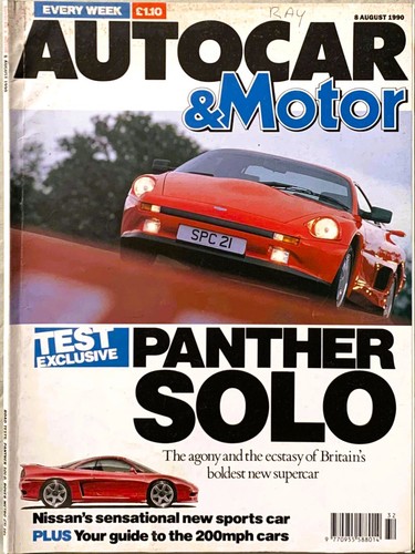 Autocar magazine aug - magazine, 08-aug-90