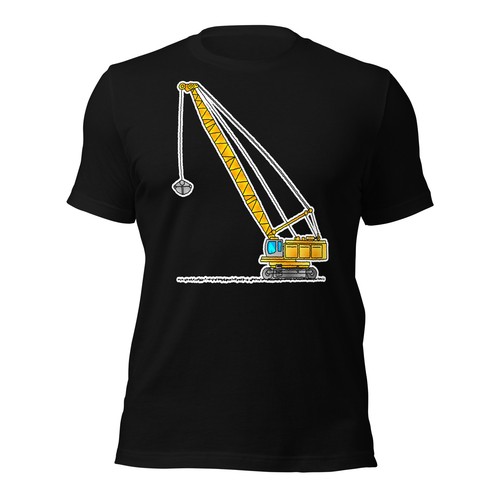 Crawler crane shirt adult - crawler, t-shirt,