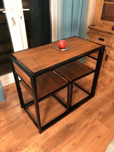 Small dining table chairs - table, 2