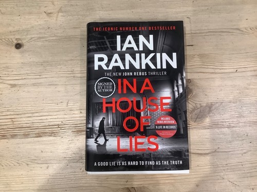 Signed ian rankin a house - signed,