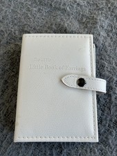 Little Book Of Earrings White Storage Book For 12 Pairs. MR24076