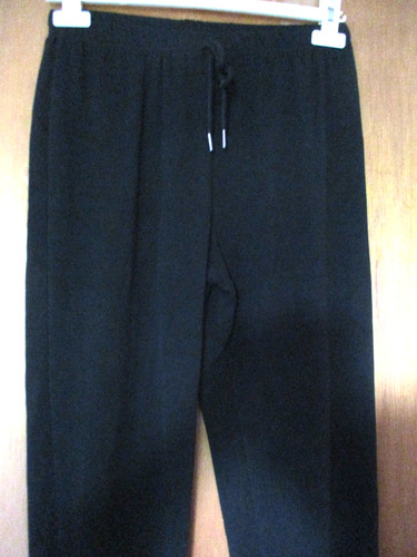 Black soft lounging - , trousers