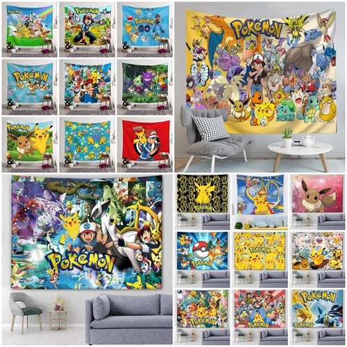 Pokemon pikachu tapestry wall - /pokemon,