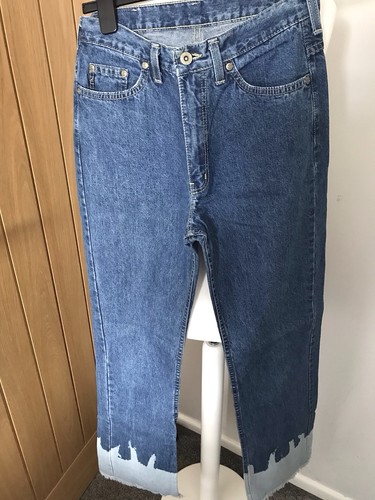 Falmer jeans two tone freyed - tone,