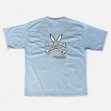 Kangaroo Poo T Shirt XL Blue Print Skate Surf Grunge Streetwear