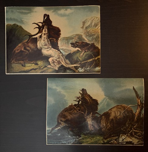 Pair antique victorian - pair,