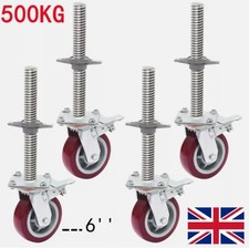 4pcs 6in Adjustable Spindle